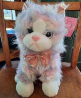 Pastel Kitty with Pink Bow 