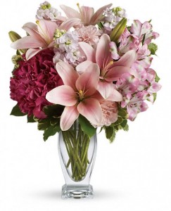 Pastel Love Vase Arrangment