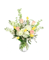 PASTEL MEADOW VASE ARRANGEMENT 