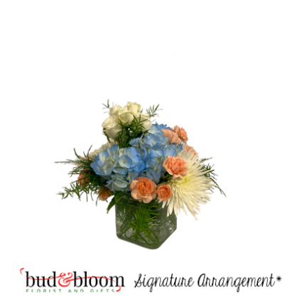 Pastel Pastime Bud & Bloom Signature Arrangement