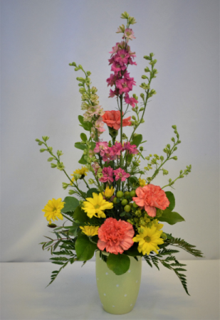 PASTEL PERFECTION FRESH FLOWER ARRANGEMENT