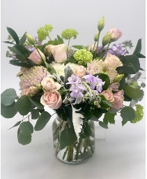 Pastel Perfection  Vase Arrangement 