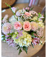 Pastel Pink Petals Floral Arrangement