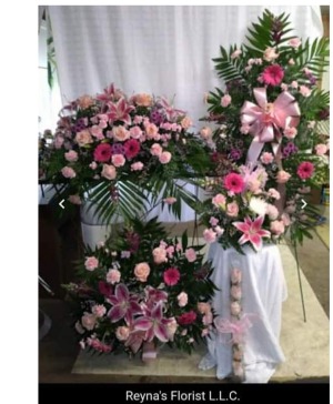 Tender Pinks Memories Complete Floral Funeral Collection