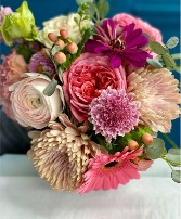 Pastel Pinks Nosegay/ Handheld Bouquet