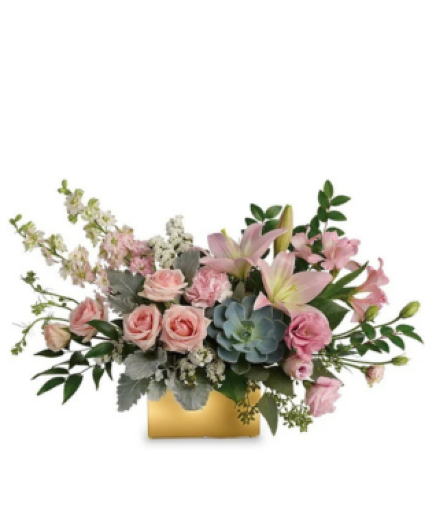 Pastel Reverie in Gold