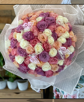 Pastel Rose Bouquet  