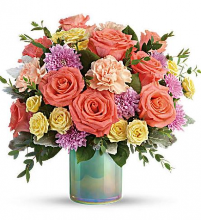 Pastel Shimmer Bouquet