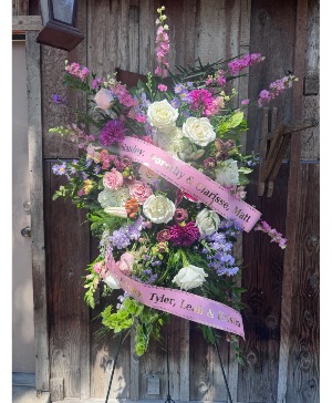 Pastel Spray Standing Spray