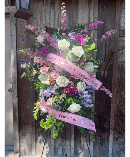 Pastel Spray Standing Spray