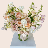 Pastel Sunrise Vase Arrangement