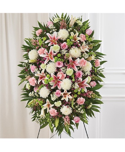Pastel Sympathy Standing Spray