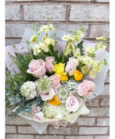FS Pastel Wrap Bouquet 