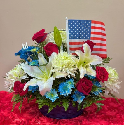 Patriotic Basket  