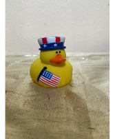 patriotic duck cute little duck