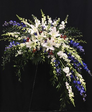 Patriotic Honor Crescent Midway Florist Exclusive - Sympathy