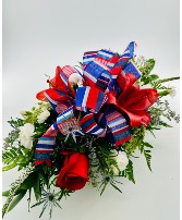 Patriotic Large Cemetery Spray 