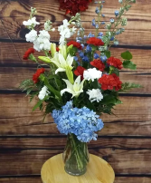 Patriotic Memorial Arrangement 