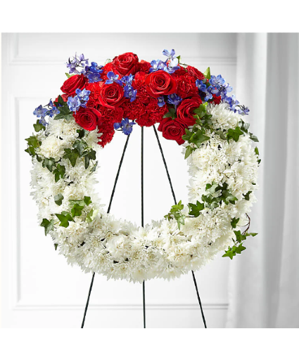 Patriotic Passion Wreath 