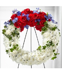 Patriotic Passion Wreath