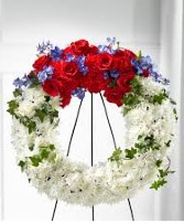Patriotic Passion Wreath  