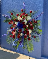 Patriotic Peace Standing Spray