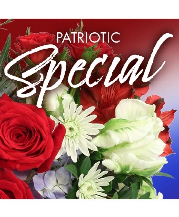 Patriotic Special Designer's Choice in New Buffalo, MI | CITY FLOWERS & GIFTS