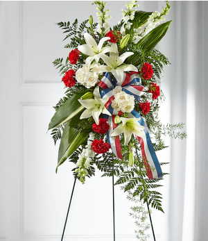 Patriotic Spirit Standing Spray 