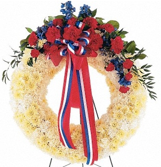PATRIOTIC SPIRIT WREATH