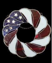 Patriotic Stained Glass Gift Item