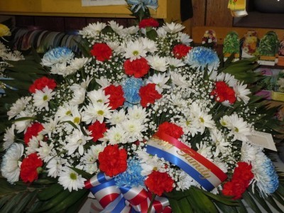 Patriotic (TB 7) Funeral Basket