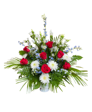 Patriotic Tribute Urn
