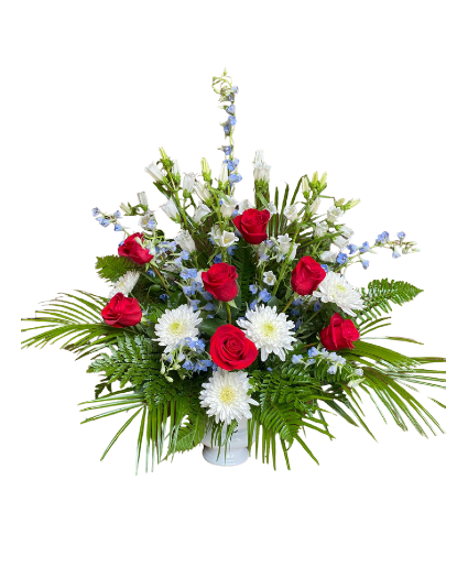 Patriotic Tribute Urn