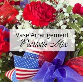 Patriotic Vase Arrangement 