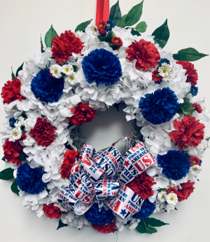 Patriotic Wreath Gift Item
