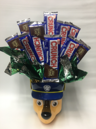 Paw patrol candy bouquet