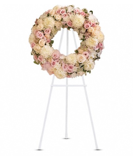 Peace Eternal Wreath Standing Wreath