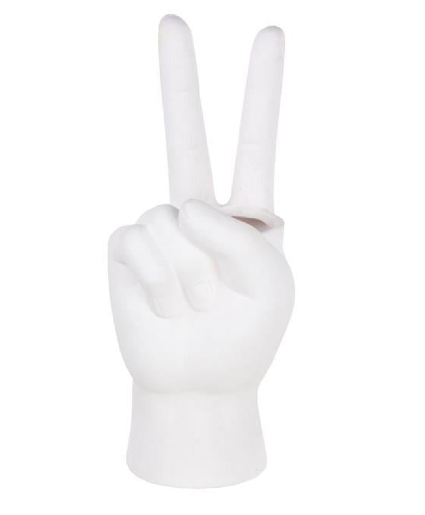 Peace Finger Planter 9.8