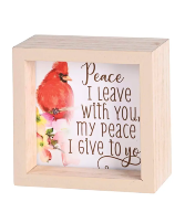 Peace I Leave With You Tabletop Sign 