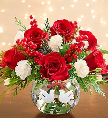 PEACE ON EARTH  HOLIDAY BOUQUET 