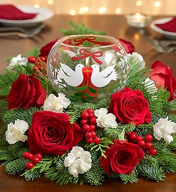 Peace on Earth  Holiday Centerpiece 
