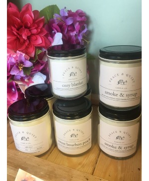 Peace & Quiet Candle  Co. Soy Candle