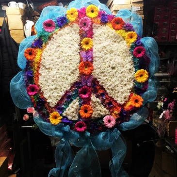 Peace Sign  Heavenly Florist Orginal in Ozone Park, NY | Heavenly Florist