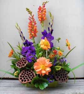 Peaceful Blooms Flower Arrangement