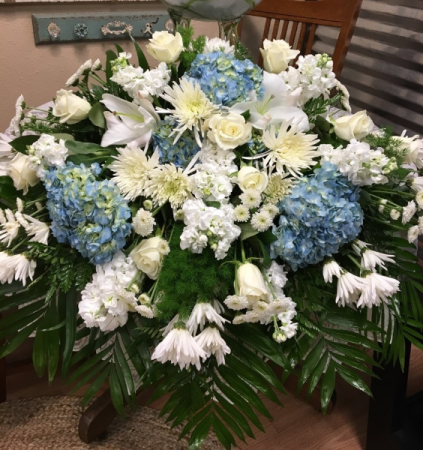 Peaceful Comfort Casket Spray