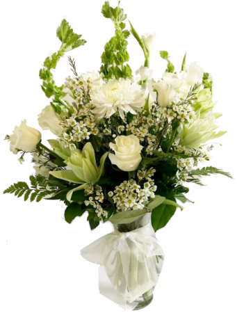 PEACEFUL COMFORT Flowers For The Home or Funeral Service in Buda, TX | Budaful Flowers PEACEFUL COMFORT Flowers For The Home or Funeral Service in Buda, TX | Budaful Flowers