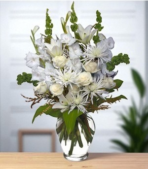 PEACEFUL COMFORT Flowers Sent to the Home