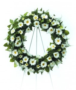 Peaceful Daisy Wreath  CTT4-31
