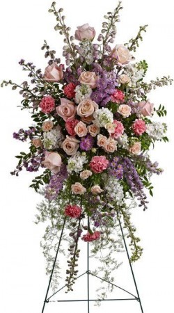 Peaceful Garden Standing Spray SY177