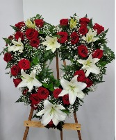 Peaceful Heart Funeral Flowers
